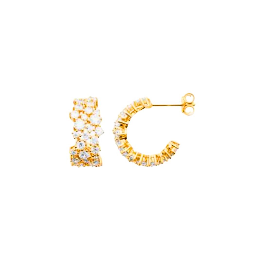 Boucles d'oreilles ANDROMÈDE - doré