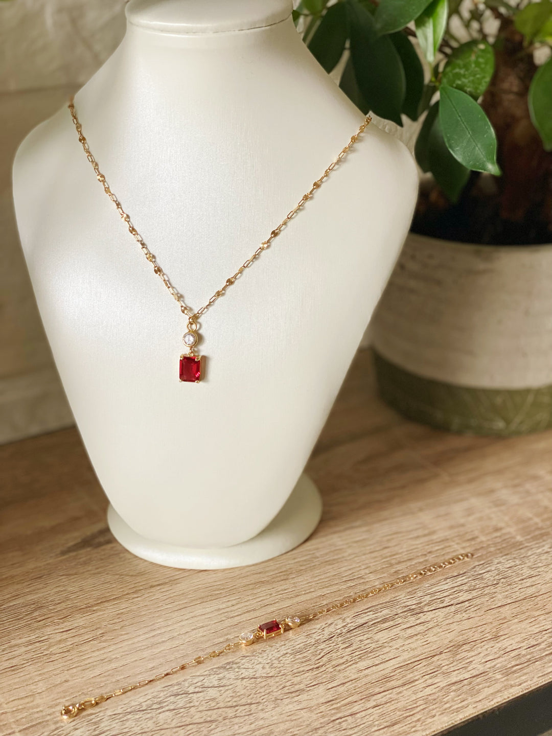 Collier Rubis