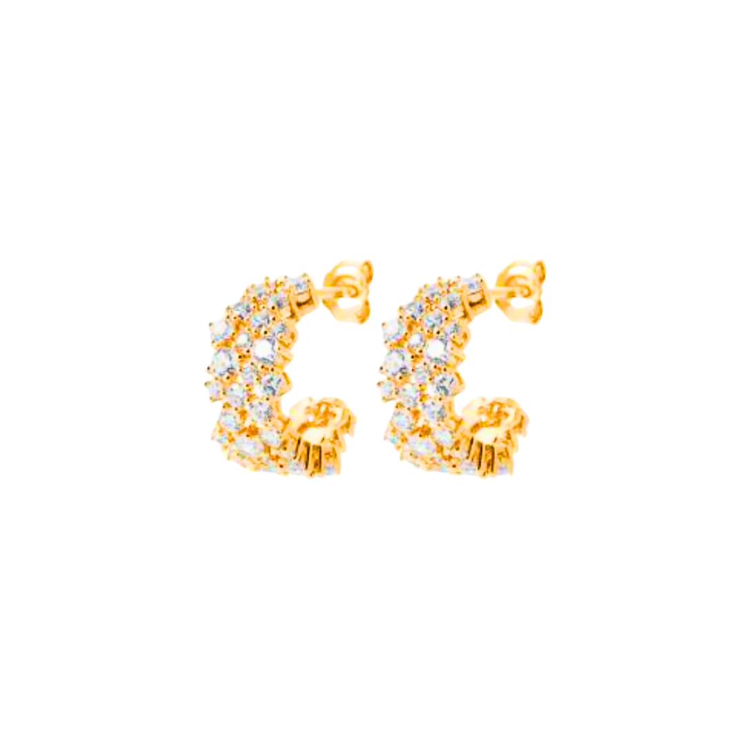 Boucles d'oreilles ANDROMÈDE - doré